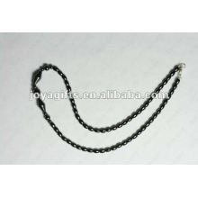 Collier en pot de riz à l&#39;hématite magnétique